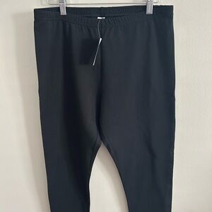 J. Jill Black Joggers Elastic Waistband Soft Fabric
